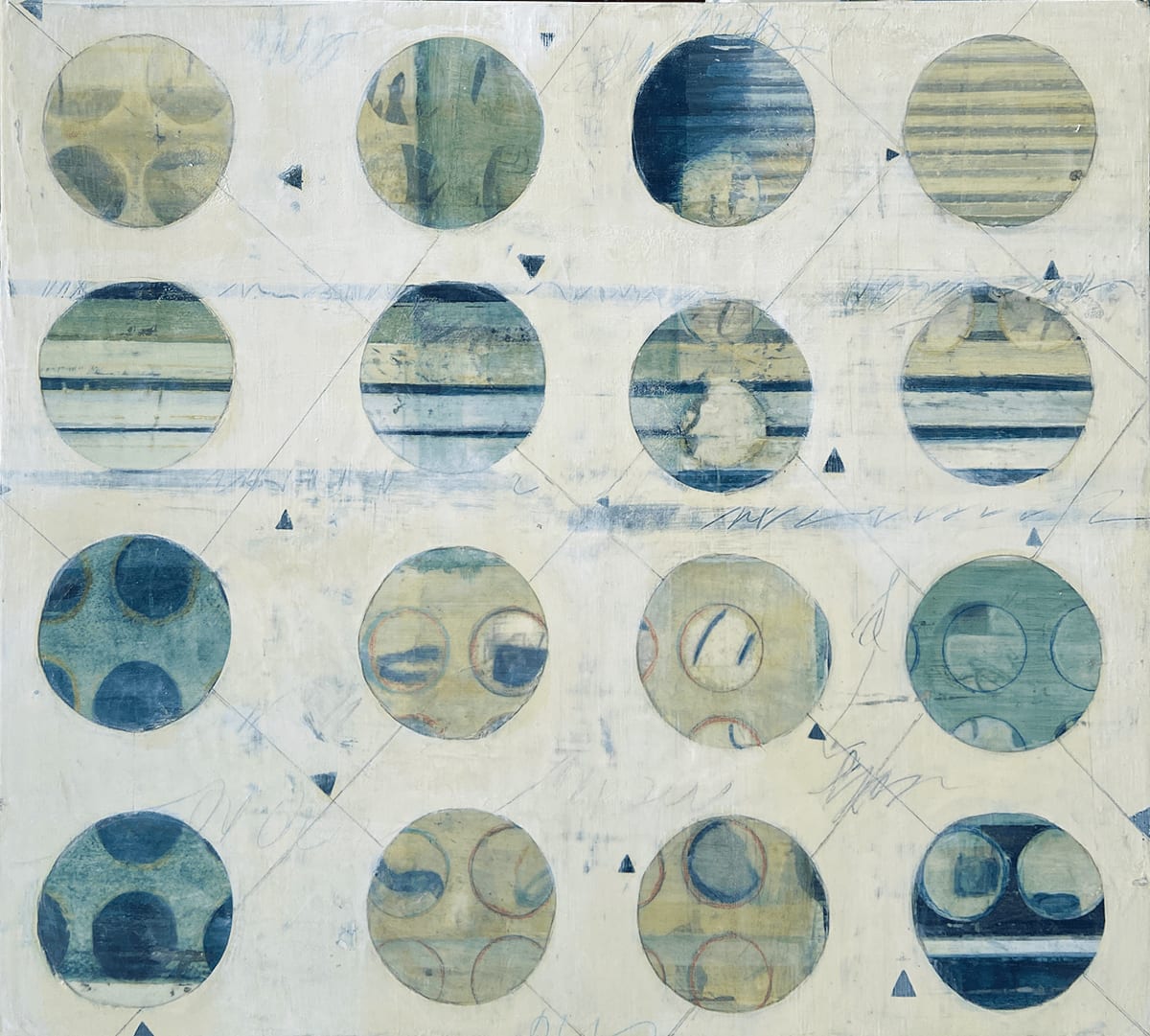 Elyse Katz, The Writing on the Wall, 2022