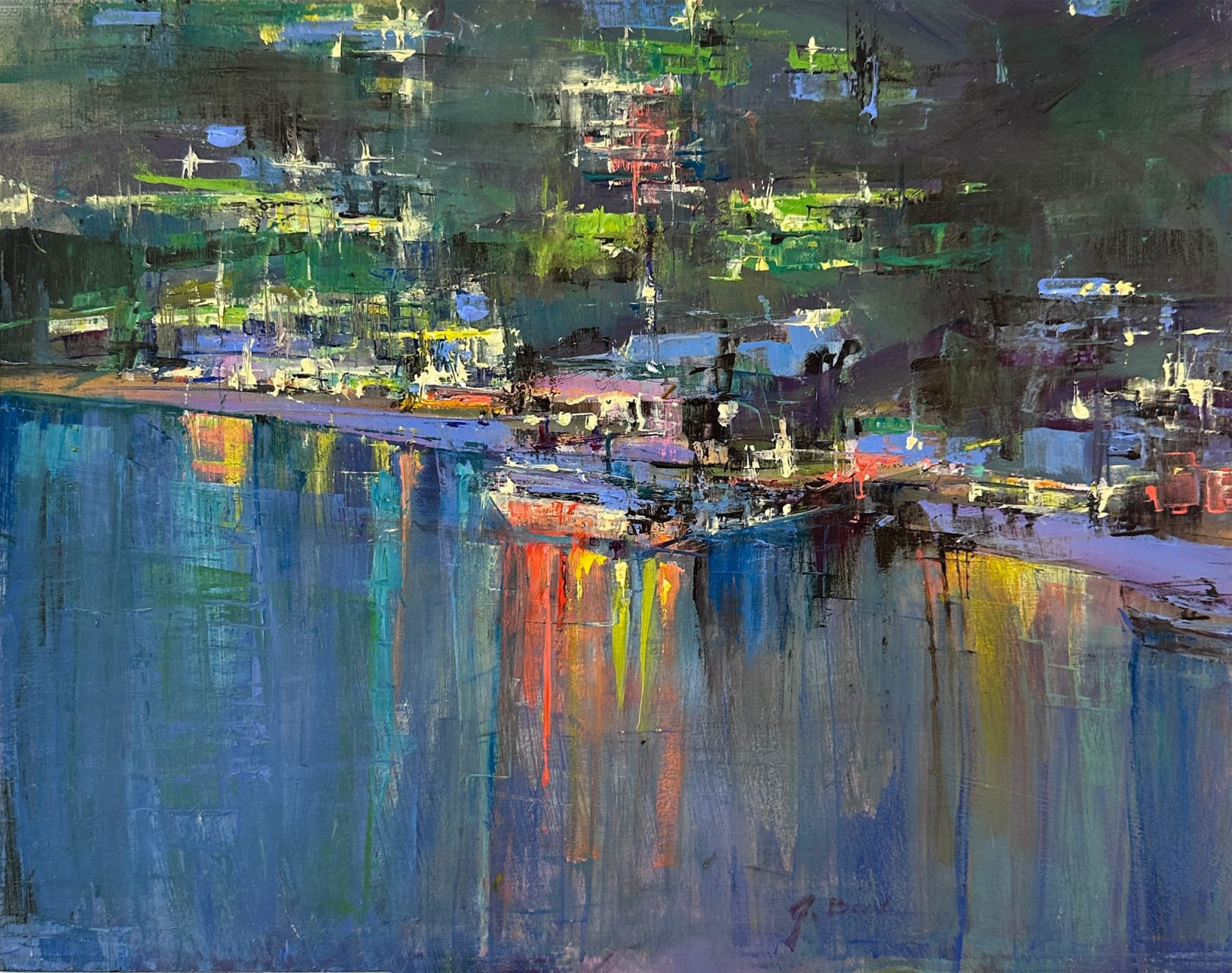 Joli Beal, Caribbean Glitter Light, St. John, 2024