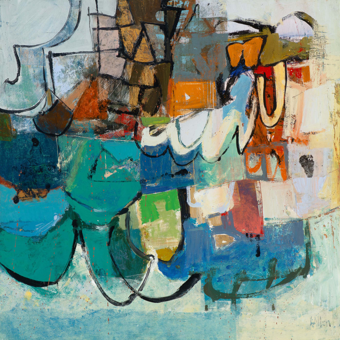 Leslie Allen, Summer Surprised II, 2023