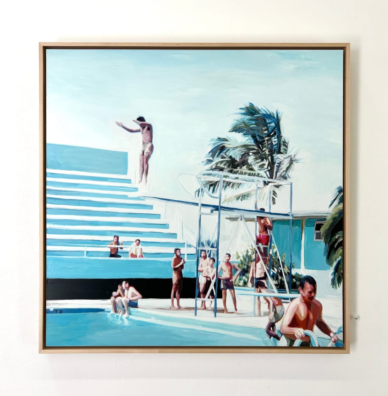 Lisa Golightly, Diving Pool, 2024