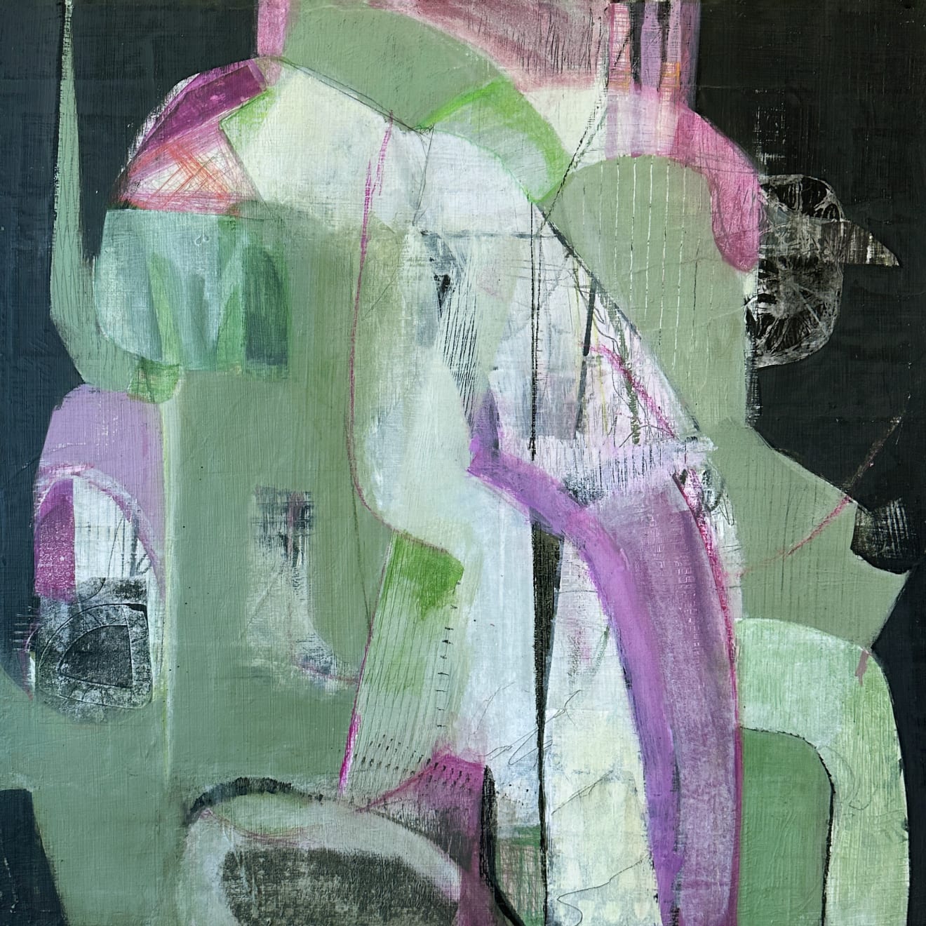 Elyse Katz, Night Garden, 2024