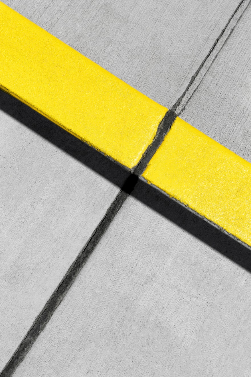Jon Setter, Yellow, Black and Grey 1 (Seattle), 2017