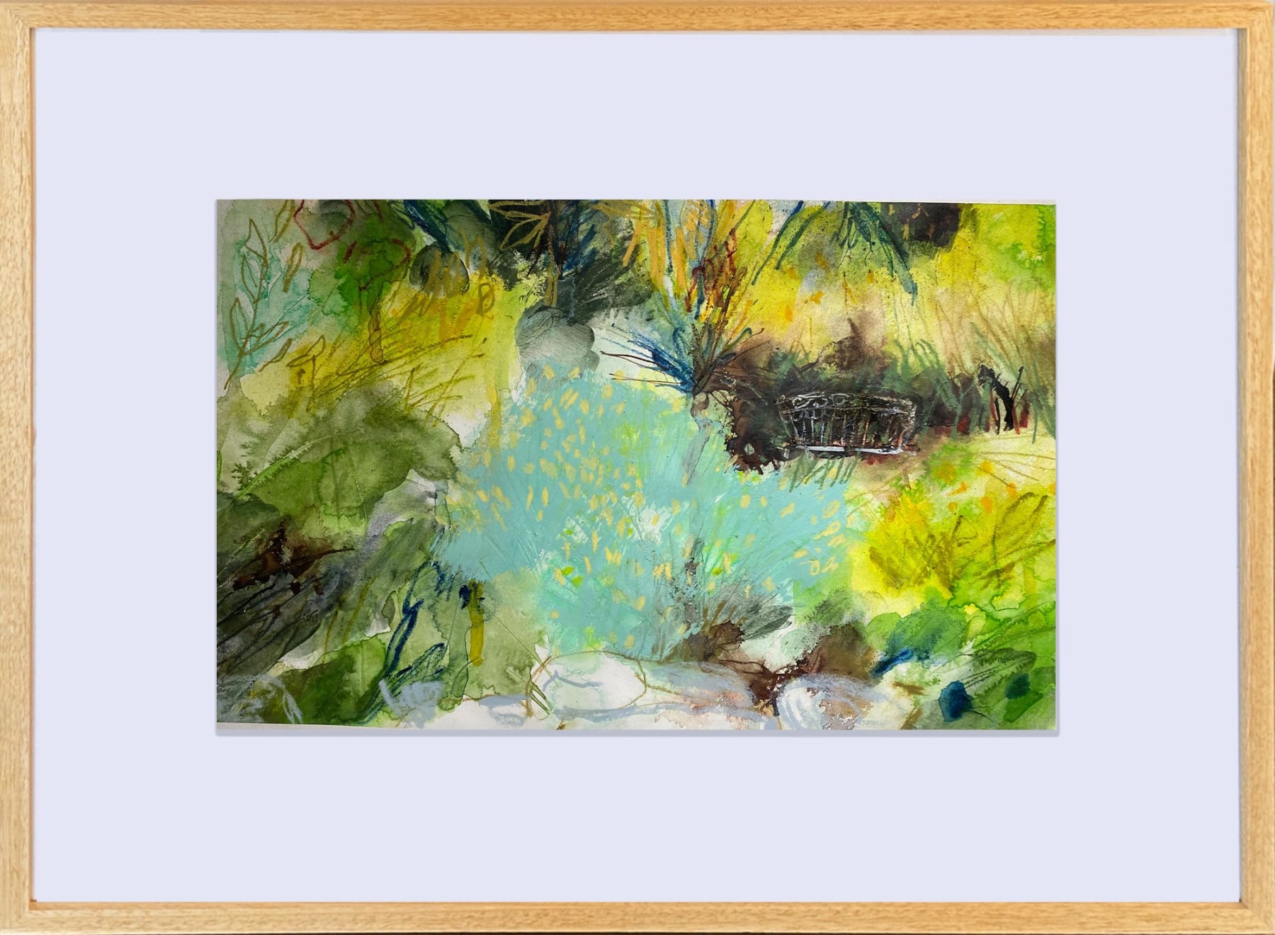 Randy Akers, Nicky's Garden Study, 2024