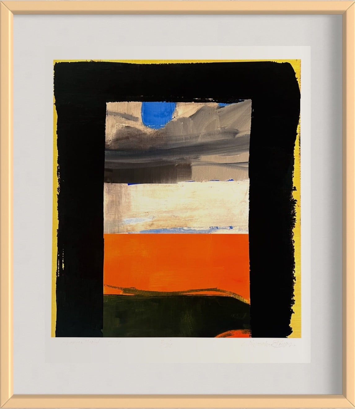 Christopher Benson, Orange Field (AP), 2021