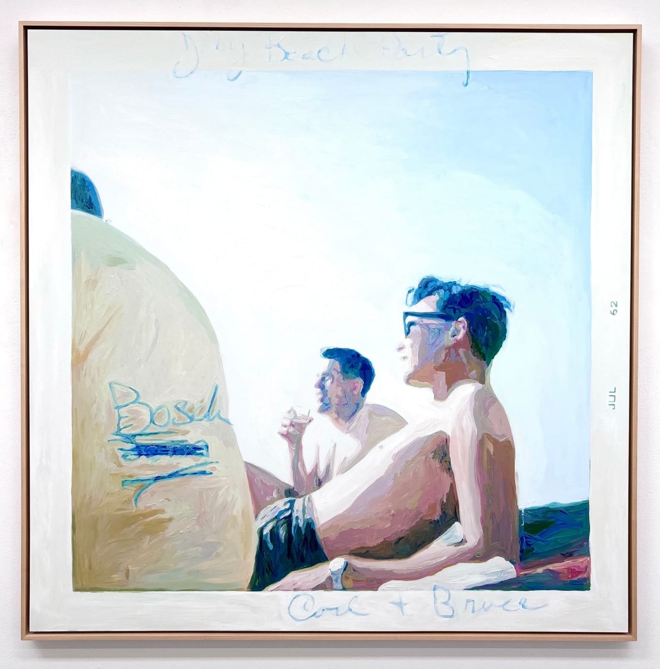 Lisa Golightly, July Beach Party, 2024