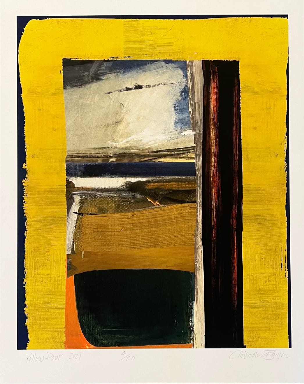 Christopher Benson, Yellow Door, 2021
