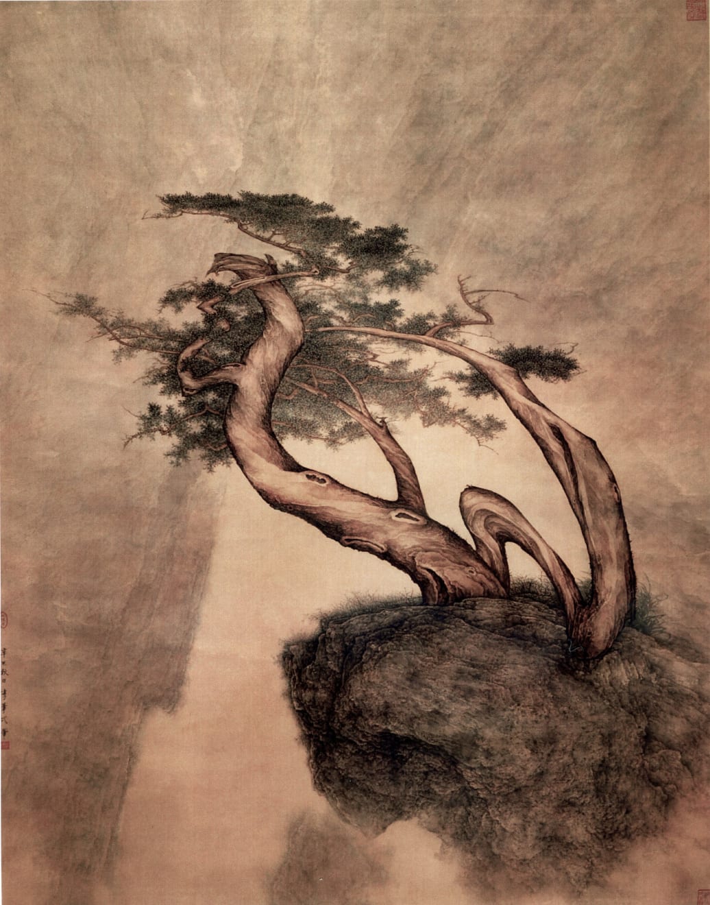 Li Huayi 李華弌, Old Pine《古松養志》, 2001