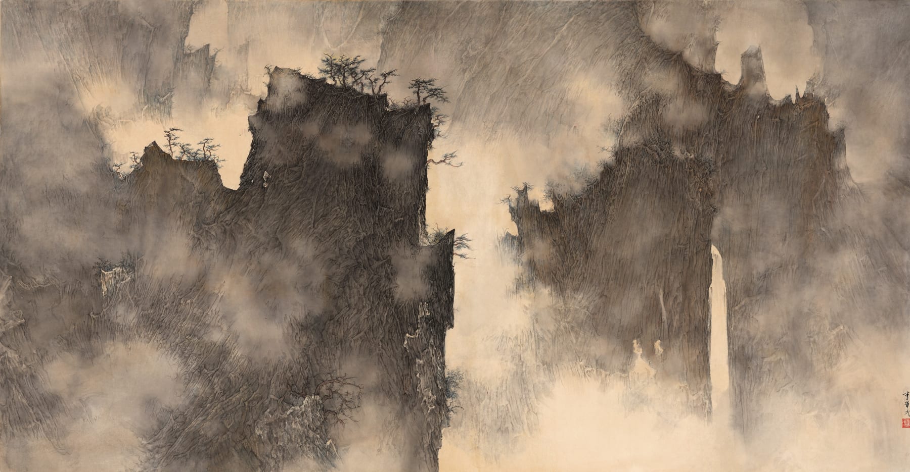 Li Huayi 李華弌, Landscape 《山水》, 2014