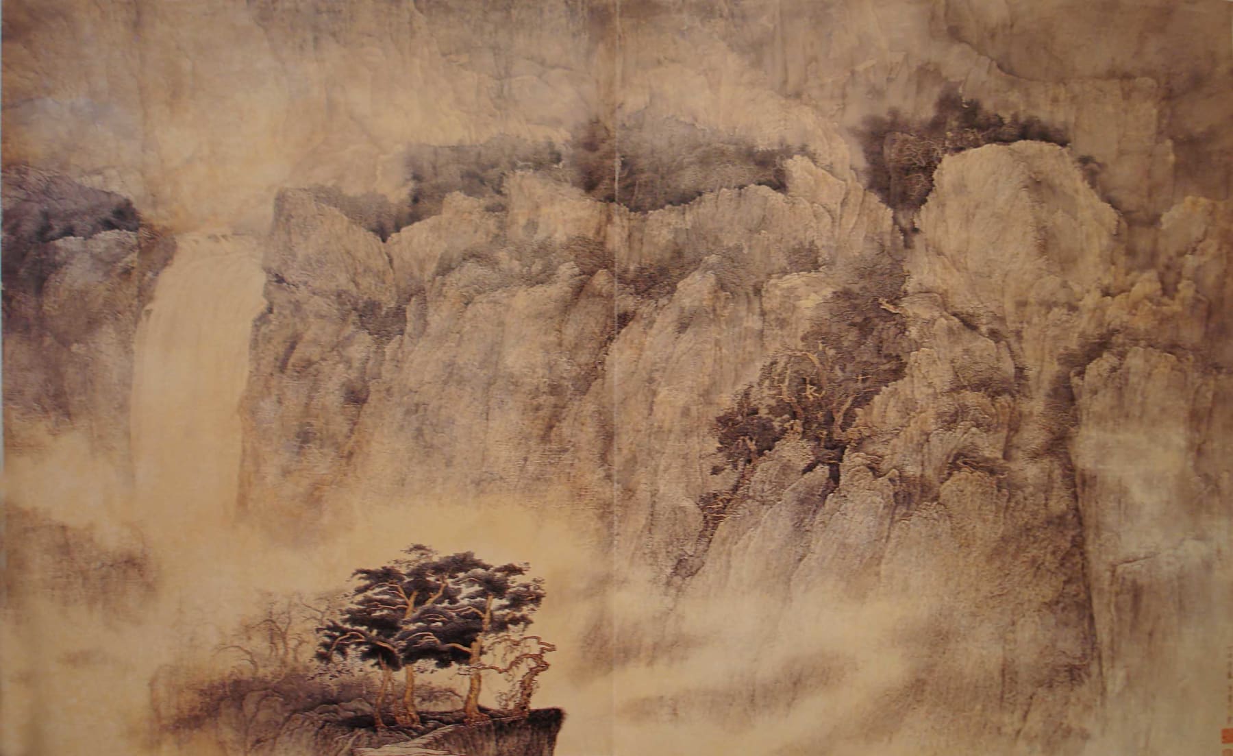 Li Huayi 李華弌, Treasures of the Mountain 《峰巒藏秀》, 1997