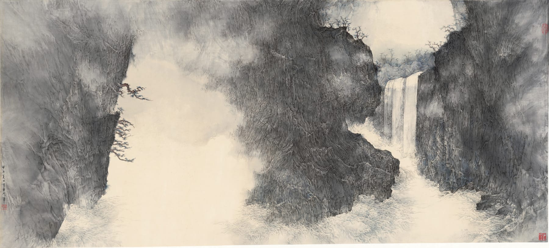 Li Huayi 李華弌, Rising Mist 《煙岫夢澤》, 2014