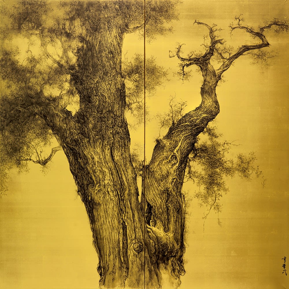 Li Huayi 李華弌, Old Cypress 《古柏》, 2016