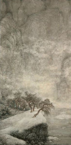 Li Huayi 李華弌, Winter Landscape 《冬日山水》, 2001
