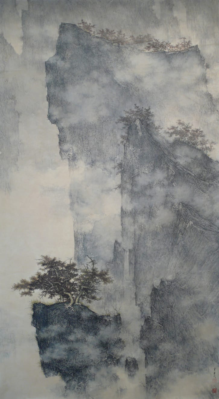 Li Huayi 李華弌, Landscape in the Northern Song Style《北宋山水》, 2009