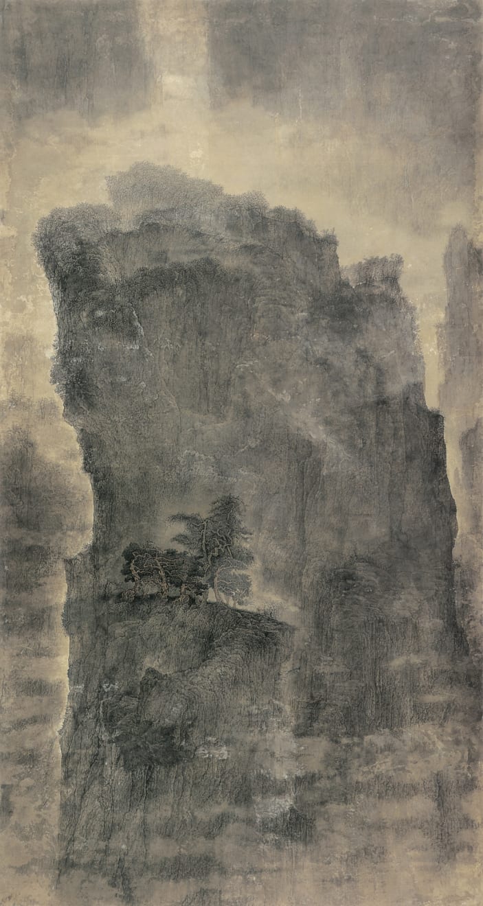Li Huayi 李華弌, Heroic Mountain Rising Against the Light 《聳岳耀光》, 1996