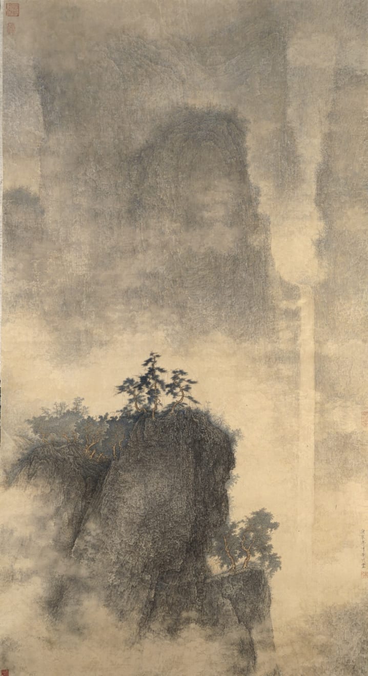 Li Huayi 李華弌, The Sound of Pines and Water in Spring《春瀑松聲》, 2000