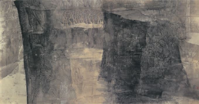 Li Huayi 李華弌, Plateaus in Light and Dark 《幽壑明滅》, 1994