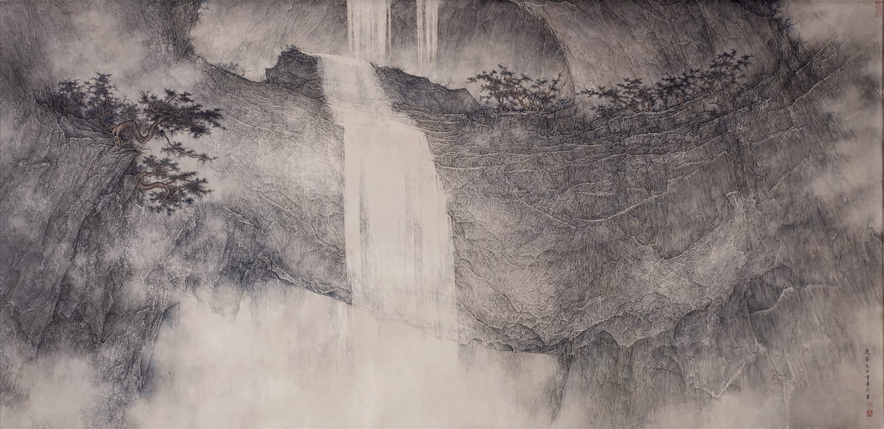 Li Huayi 李華弌, Waterfall of Silk 《絲瀑》, 2010