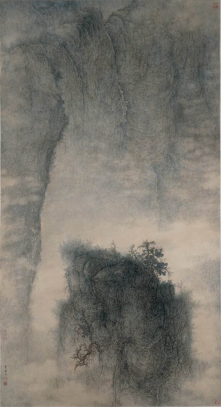 Li Huayi 李華弌, Illusory View of Mountains《嶂巒空靈》, 2000