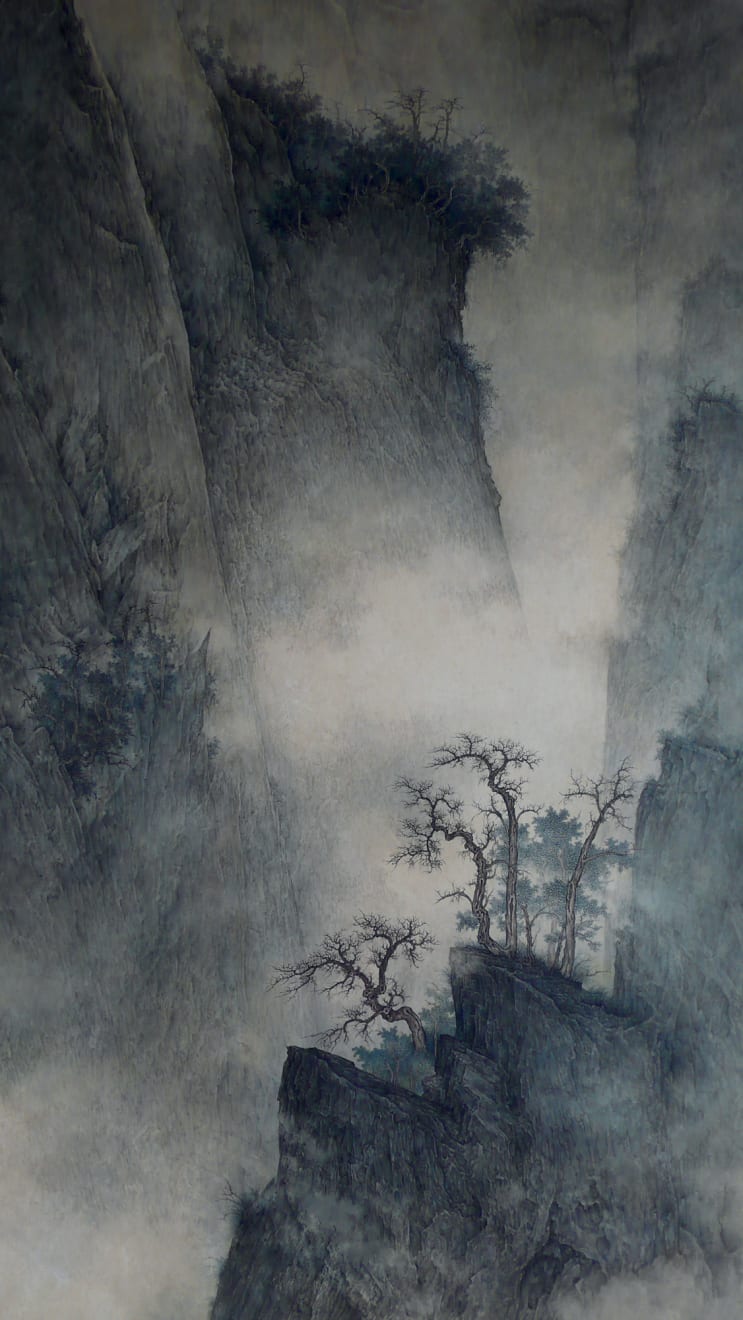 Li Huayi 李華弌, Mountains in Morning Mist 《層巒曉霧》, 2008