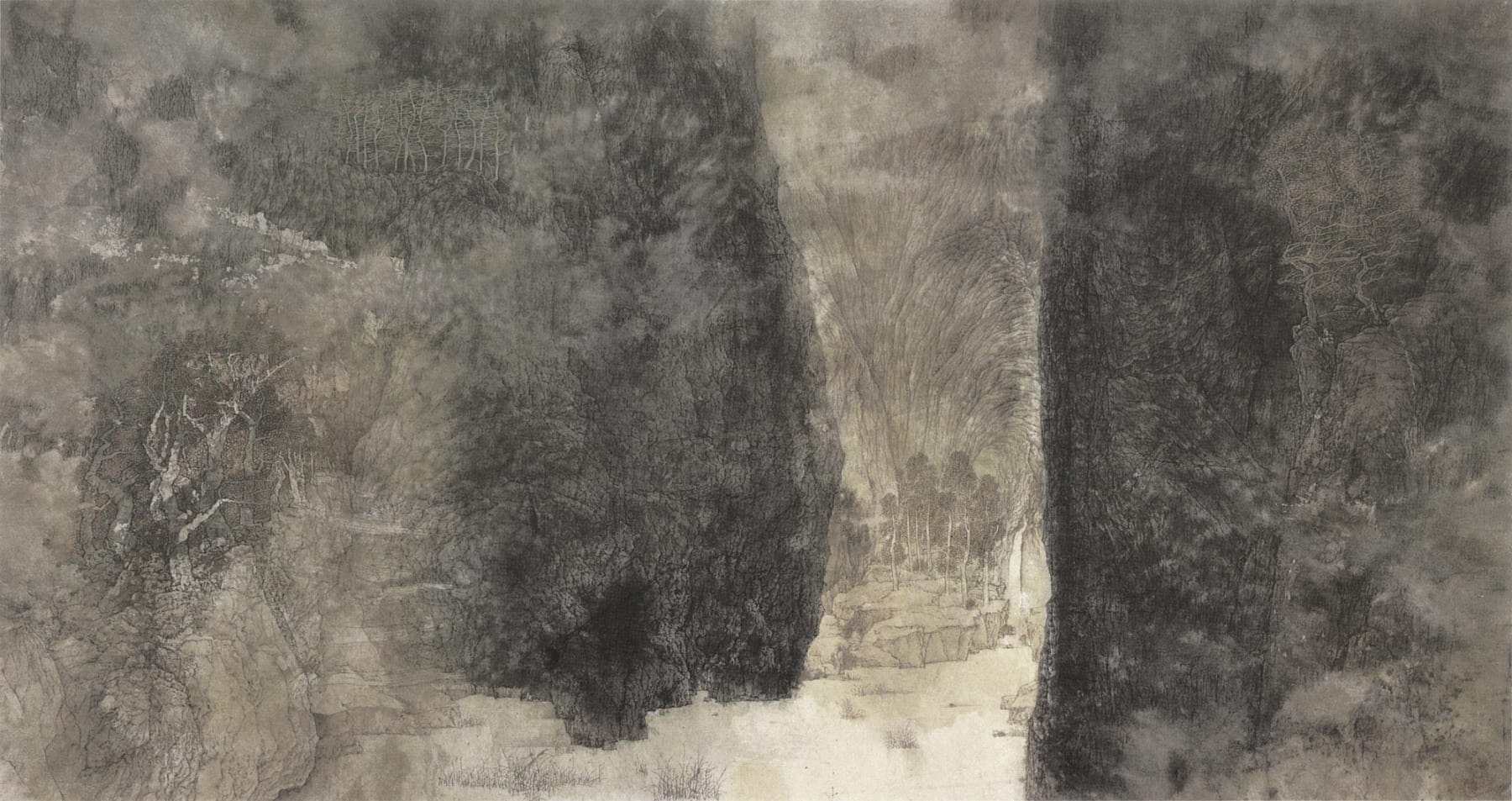 Li Huayi 李華弌, Landscape 《山水》, 1993-1995