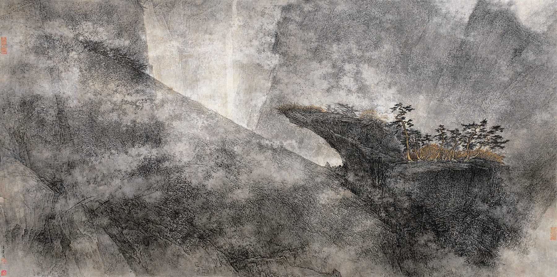Li Huayi 李華弌, Earth Landscape 《山水》, 2002