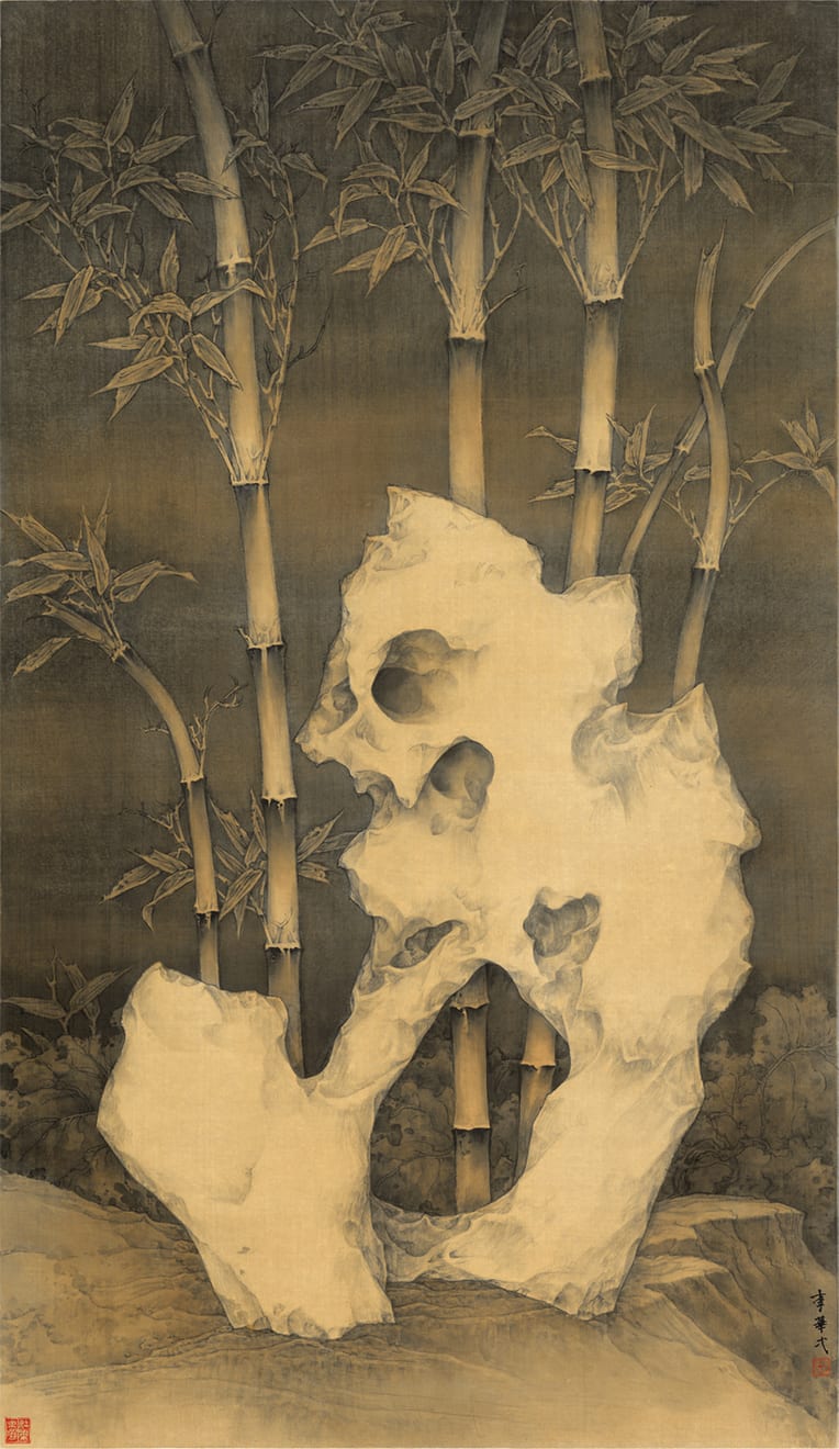 Li Huayi 李華弌, Bamboo in the Moonlight《月竹圖》, 2014