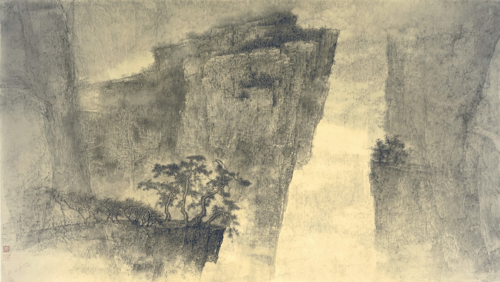 Li Huayi 李華弌, Landscape《山水》, 1999