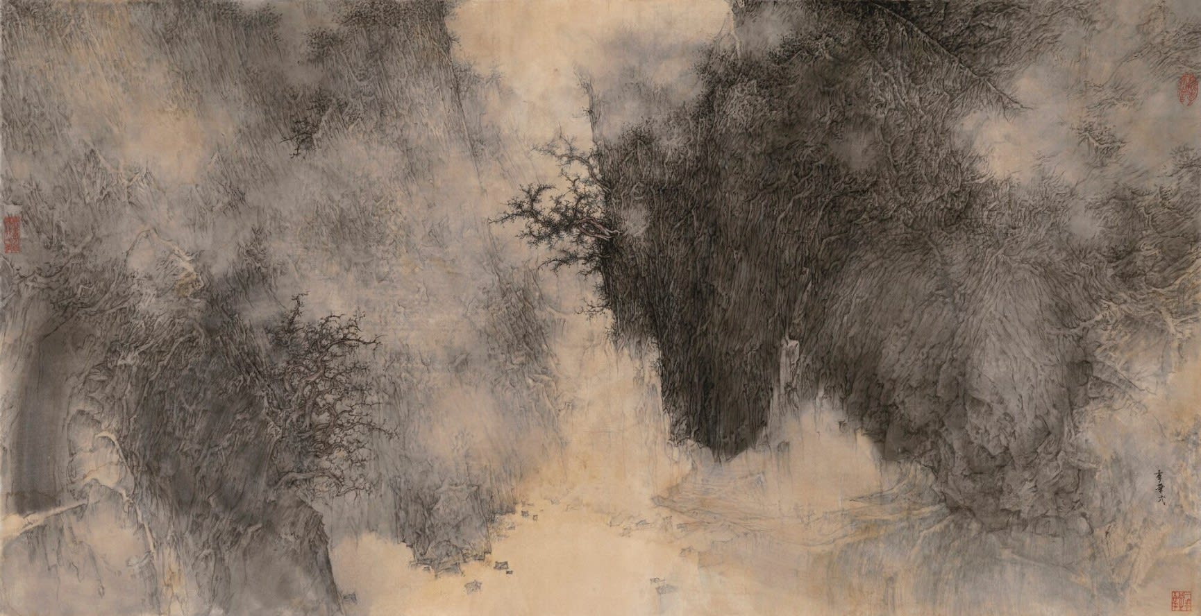Li Huayi 李華弌, Misty Paths to Pureland《淨土尋踪》, 2016