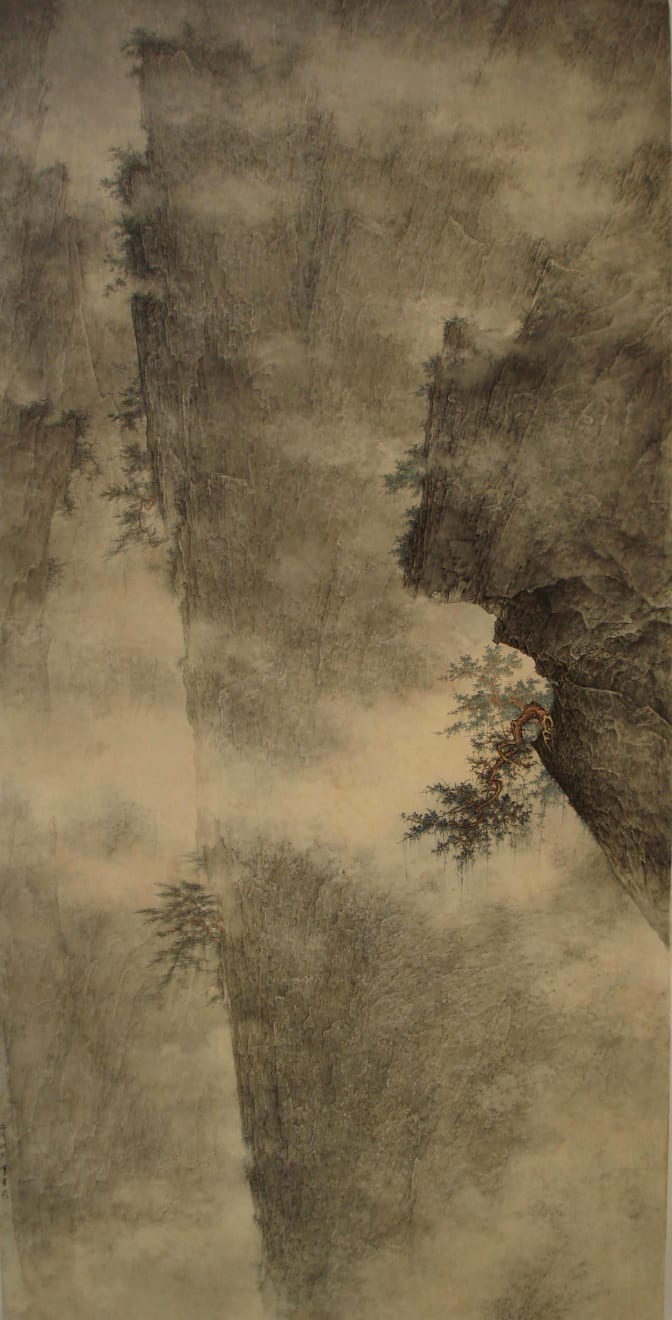 Li Huayi 李華弌, Magnificent Hills and Pine《立松重嶺》, 2006