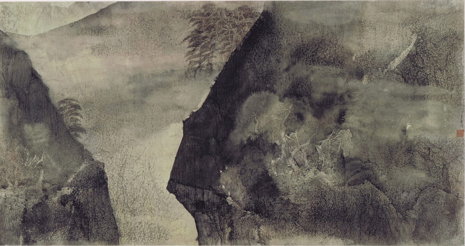 Li Huayi 李華弌, Landscape with Myriad Textures 《曠原無盡》, 1995