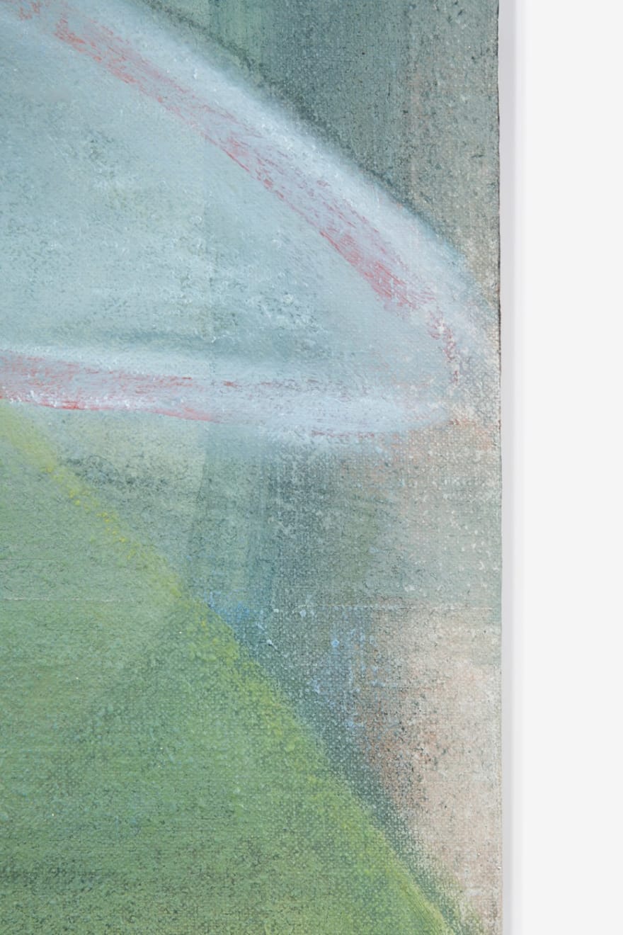 Hea-Mi Kim, a psychic falling (Michigan Ave going East), 2023