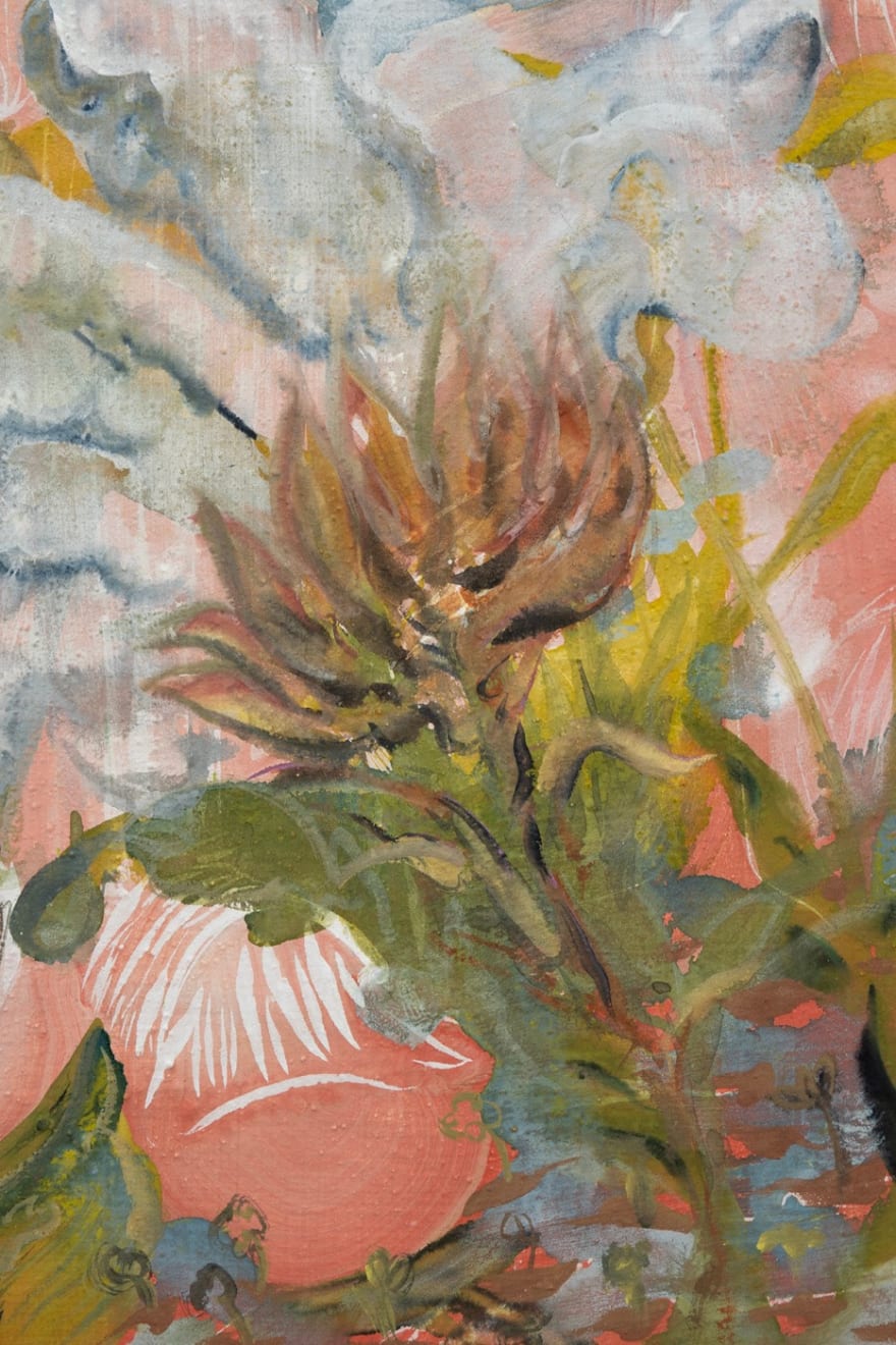 Michael Haight, "My Intentions Pushing and Dragging Through the Grass Through the Flowers Through the Mud", 2023