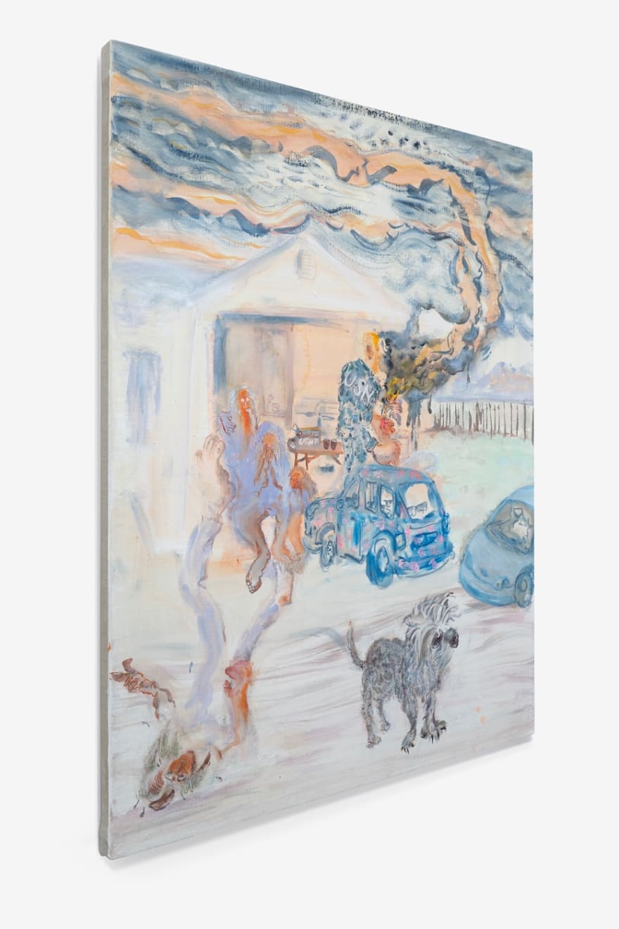 Michael Haight, Leah’s Garage (Alcoholic Crepuscule), 2023