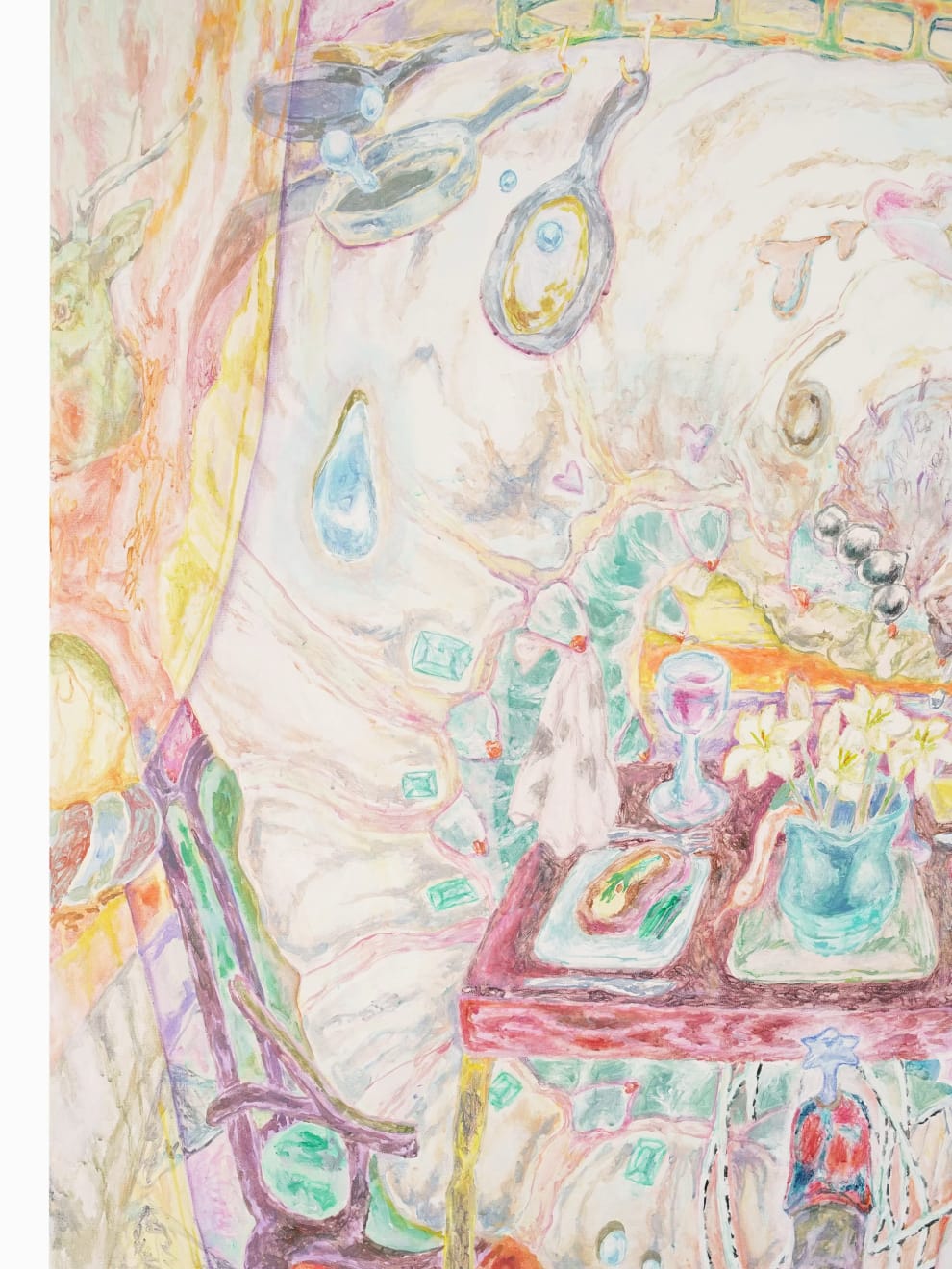 Evelyn Tan, Silkworm 2: Dining Room, 2024