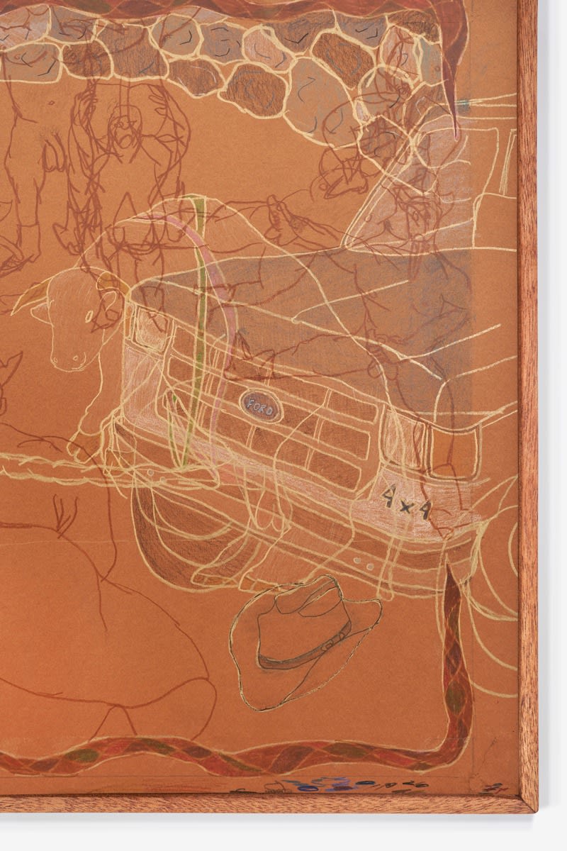 Abel Guzmán, una charreada de coleadores, 2023