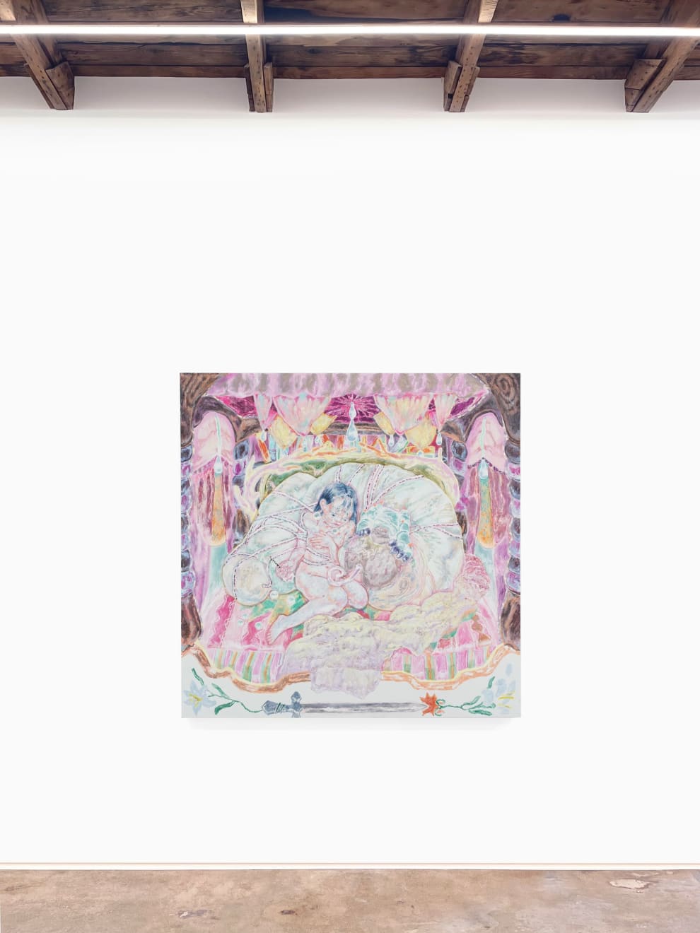 Evelyn Tan, Silkworm 4: Bedroom, 2024