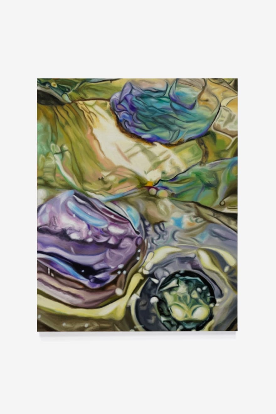 Emily Rose Rudnick, Abalone Pendant with Gemstones (Legacy), 2024