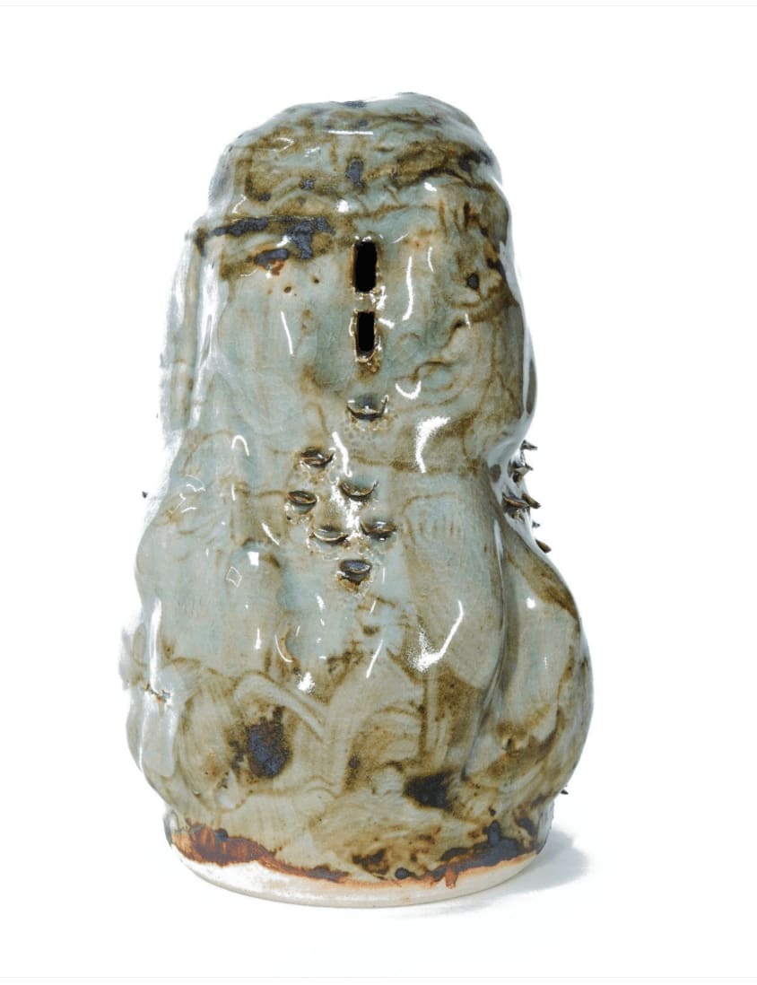 Robert John Sipchen, Celadon Bath for Oxide Lump, 2022