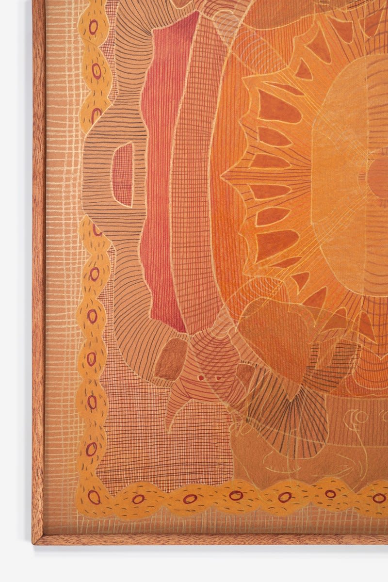 Abel Guzmán, ofrenda al sol, 2023