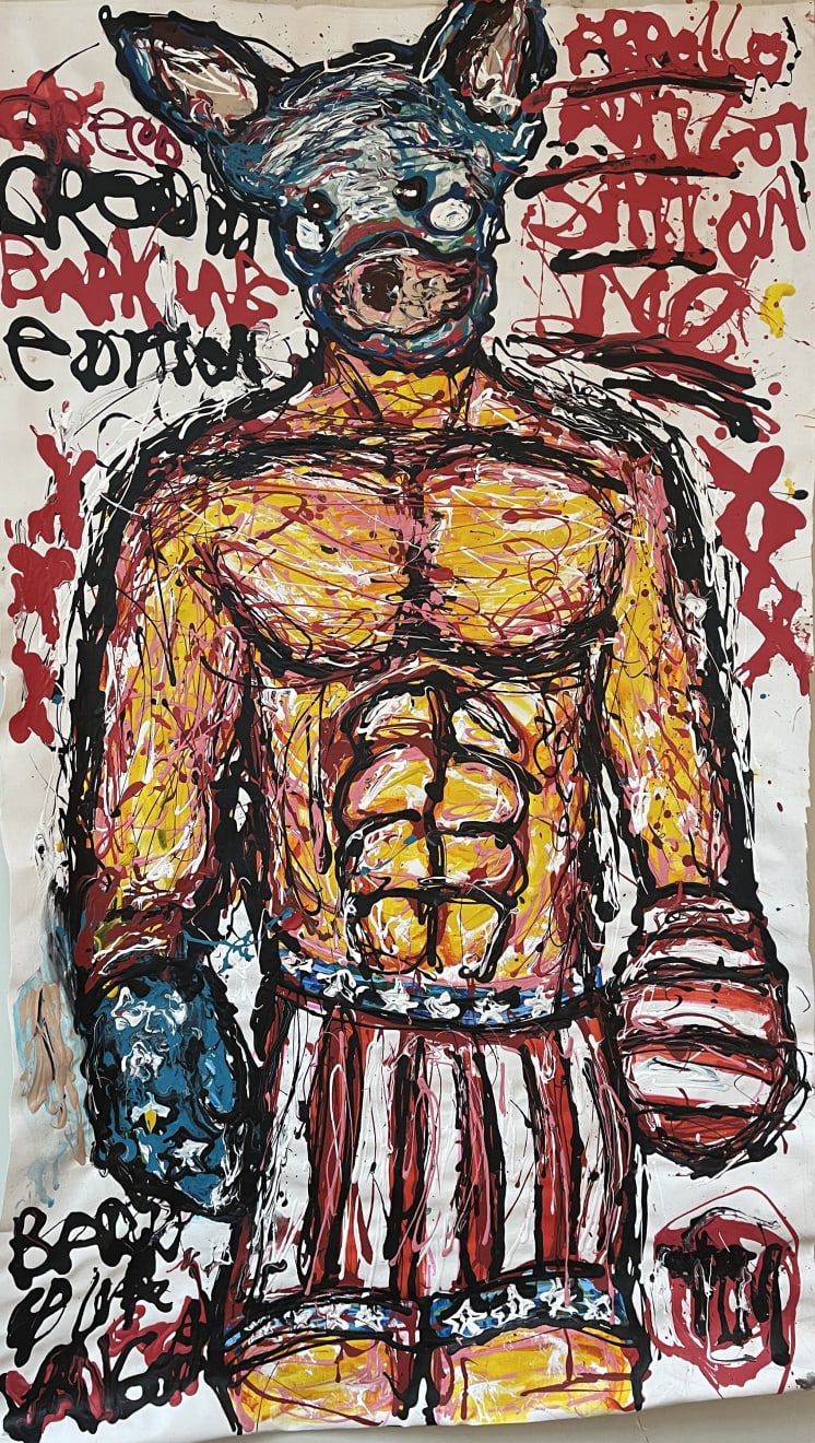Lieuwe van Gogh, Bambi Boxing, 2021