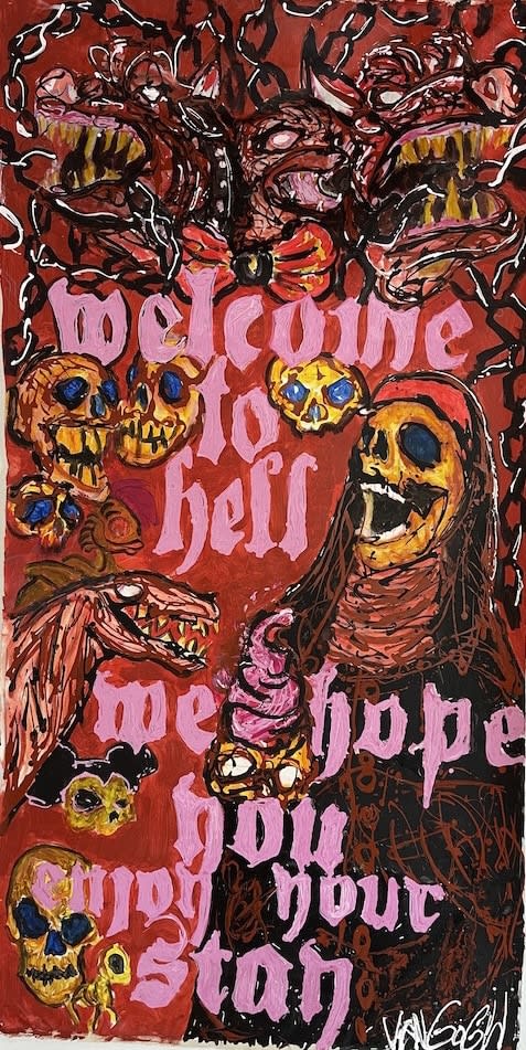 Lieuwe van Gogh, Welcome To Hell, 2020