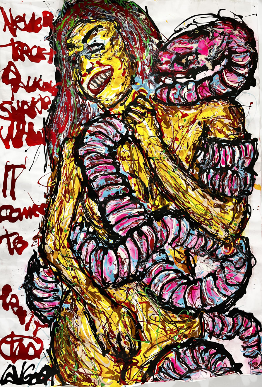 Lieuwe van Gogh, Never Trust A Snake When It Comes To Fruit, 2022