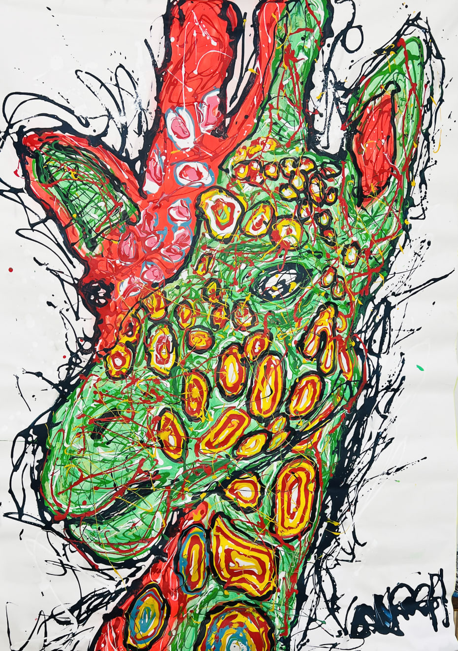 Lieuwe van Gogh, Uptown Funk Giraffe