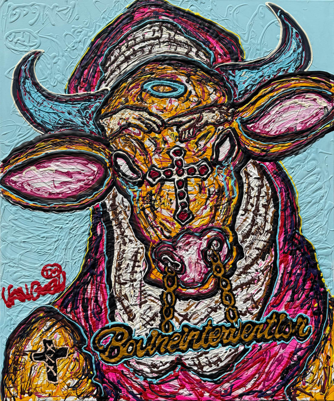 Lieuwe van Gogh, Bovine Intervention, 2025
