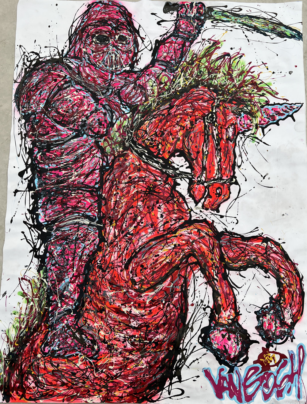 Lieuwe van Gogh, Funky Storm Trooper Big Daddy, 2022