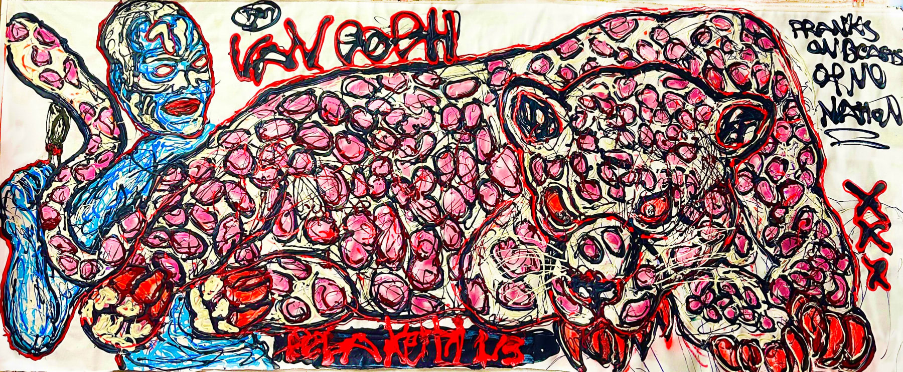 Lieuwe van Gogh, Fela Kuti Pranking The Beast Of No Nation, 2023