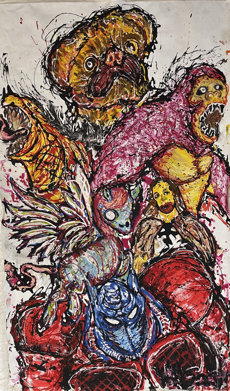 Lieuwe van Gogh, ADHD On The Wall, 2021
