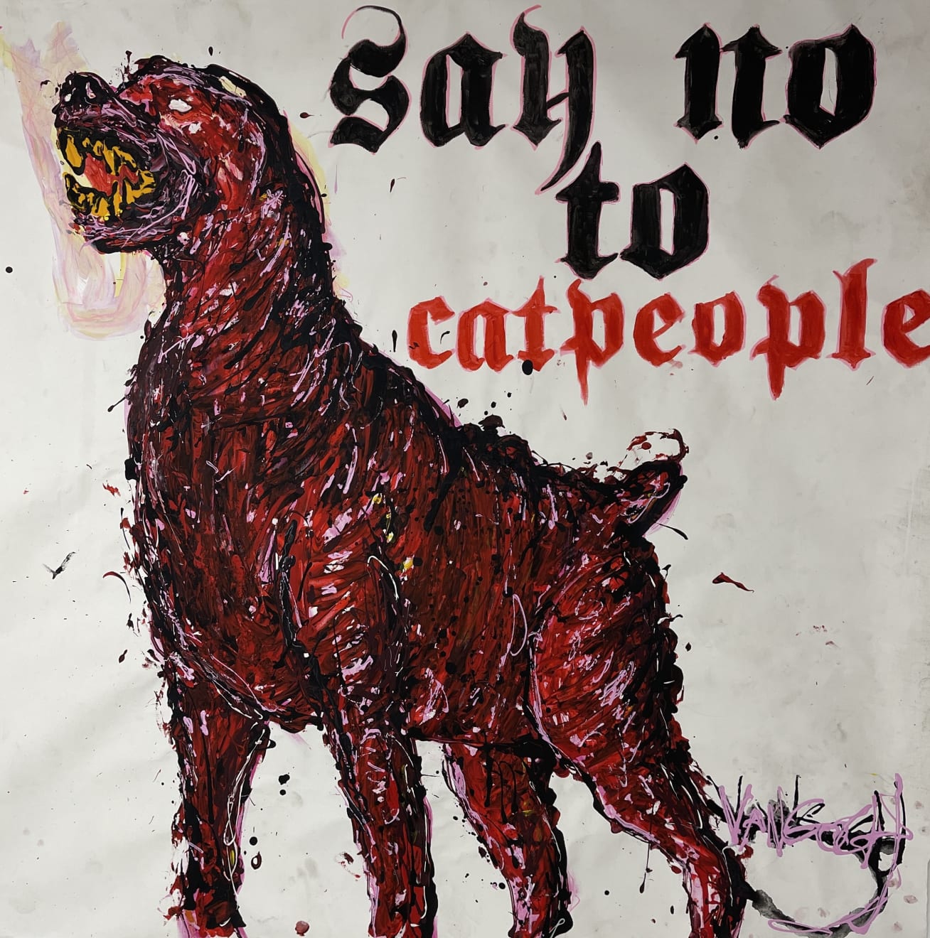Lieuwe van Gogh, Say No To Cat People, 2021