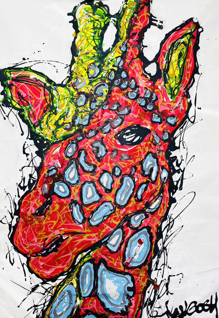 Lieuwe van Gogh, Uptown Funk Giraffe