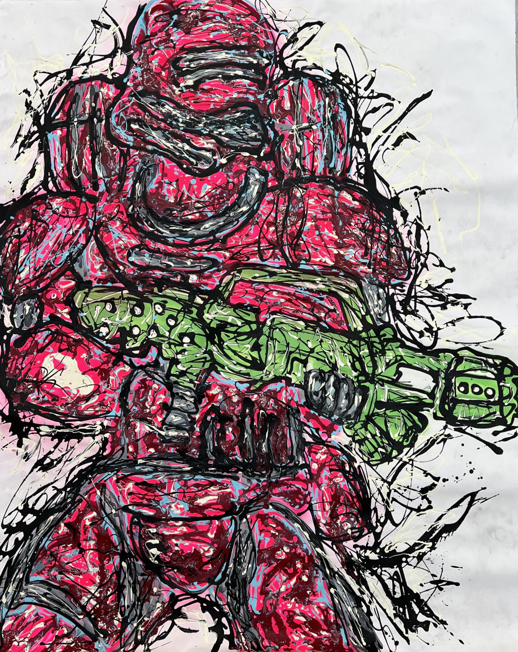 Lieuwe van Gogh, Funky Storm Trooper Gasolina, 2022